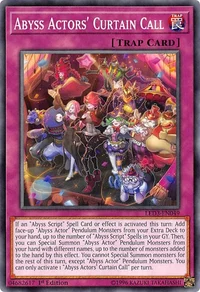 Abyss Actors' Curtain Call