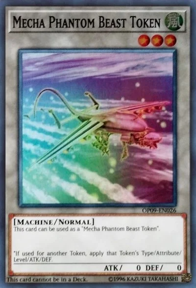Token: Mecha Phantom Beast (A) - "Dracossack"