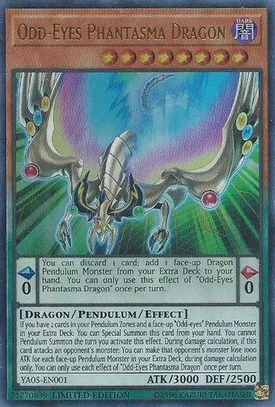 Odd-Eyes Phantasma Dragon