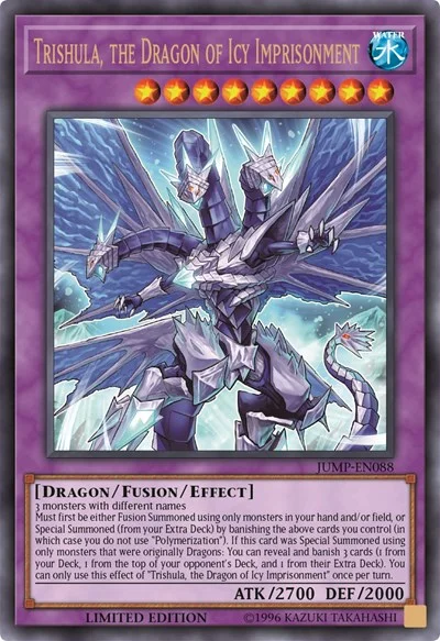 Trishula, the Dragon of Icy Imprisonment