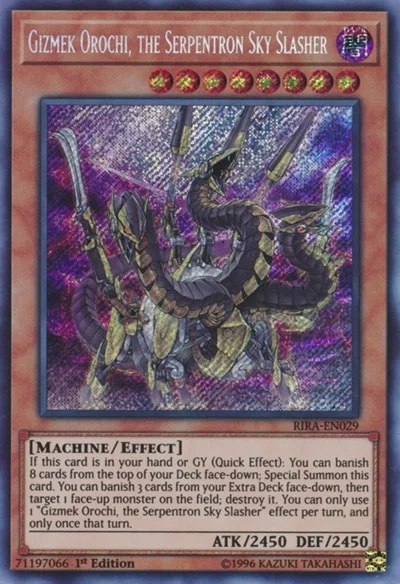 Gizmek Orochi, the Serpentron Sky Slasher