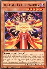Illusionist Faceless Magician