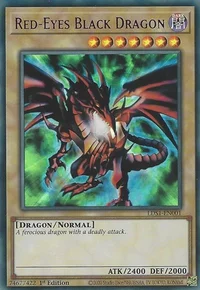 Dragão Negro de Olhos Vermelhos