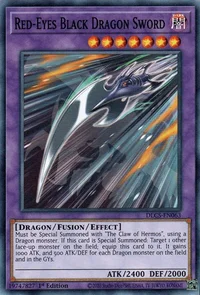 Red-Eyes Black Dragon Sword