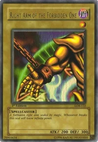 Right Arm of the Forbidden One