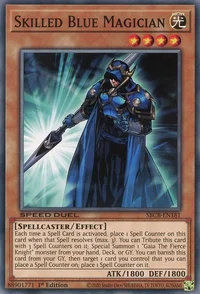 Skilled Blue Magician