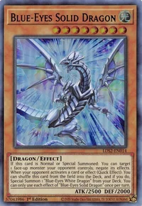 Dragão Sólido de Olhos Azuis