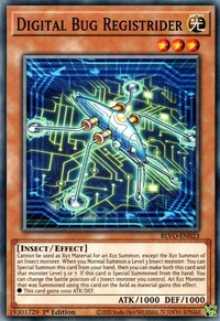 Digital Bug Registrider