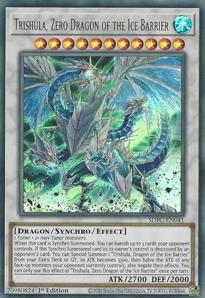 Trishula, Zero Dragon of the Ice Barrier