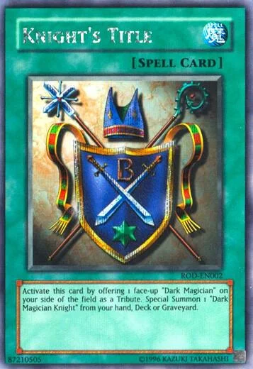 Knight's Title (Reshef of Destruction) (Secret Rare)
