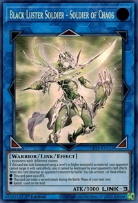 Black Luster Soldier - Soldier of Chaos (Ghost Rare)