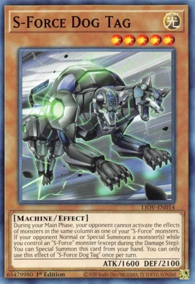 S-Force Dog Tag