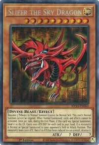 Slifer the Sky Dragon (Secret Pharaoh's Rare)