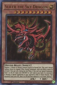 Slifer the Sky Dragon (Ultra Pharaoh's Rare)