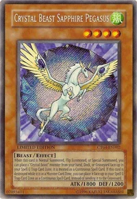 Crystal Beast Sapphire Pegasus