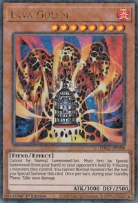 Lava Golem (Duel Terminal)