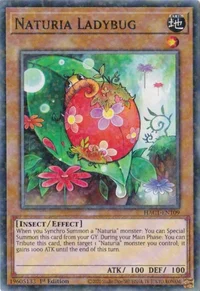 Naturia Ladybug (Duel Terminal)