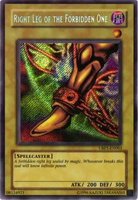 Right Leg of the Forbidden One