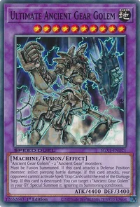 Ultimate Ancient Gear Golem