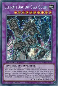 Ultimate Ancient Gear Golem (Secret Rare)
