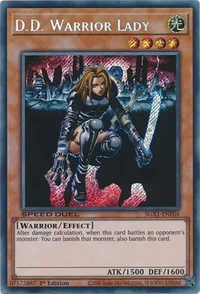 D.D. Warrior Lady (Secret Rare)