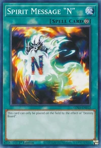 Spirit Message "N"