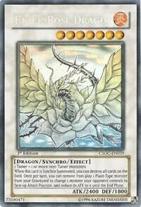 Black Rose Dragon (Ghost Rare)