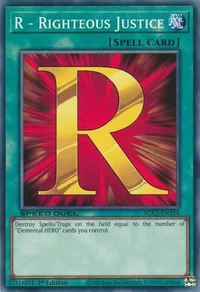 R - Righteous Justice