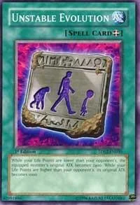 Unstable Evolution