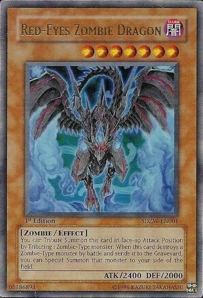 Red-Eyes Zombie Dragon