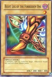 Right Leg of the Forbidden One