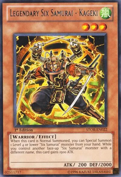 Legendary Six Samurai - Kageki