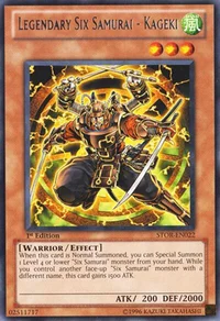 Legendary Six Samurai - Kageki