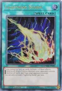 Lightning Storm (Ultra Pharaoh's Rare)