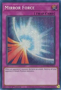 Mirror Force (Secret Pharaoh's Rare)