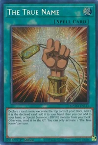 The True Name (Secret Pharaoh's Rare)