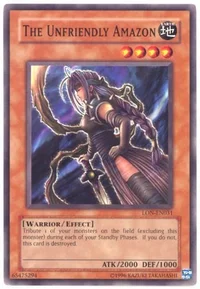 Unfreundliche Amazone