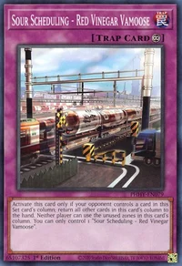 Sour Scheduling - Red Vinegar Vamoose
