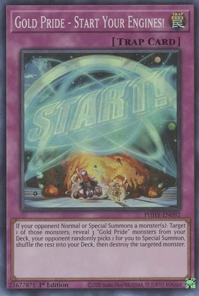 Gold Pride - Start Your Engines!