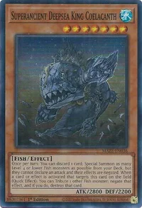 Superancient Deepsea King Coelacanth