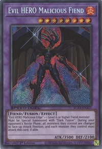 Evil HERO Malicious Fiend (Secret Rare)