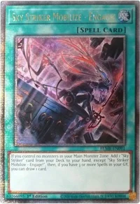 Sky Striker Mobilize - Engage! (Quarter Century Secret Rare)