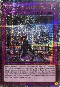 Welcome Labrynth (Quarter Century Secret Rare)