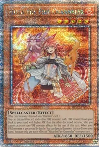 Hiita the Fire Channeler (Quarter Century Secret Rare)