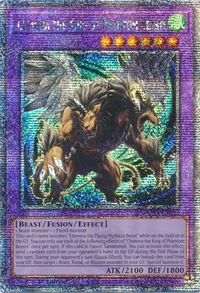 Chimera the King of Phantom Beasts (Quarter Century Secret Rare)