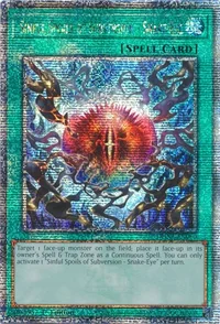 Sinful Spoils of Subversion - Snake-Eye (Quarter Century Secret Rare)