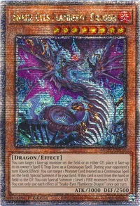 Snake-Eyes Flamberge Dragon (Quarter Century Secret Rare)