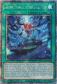 Divine Temple of the Snake-Eye (Quarter Century Secret Rare)