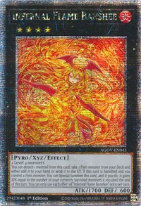 Infernal Flame Banshee (Quarter Century Secret Rare)