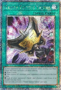 Triple Tactics Talent (Quarter Century Secret Rare)